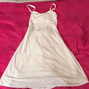 Elegant White Backless Dress Brand New